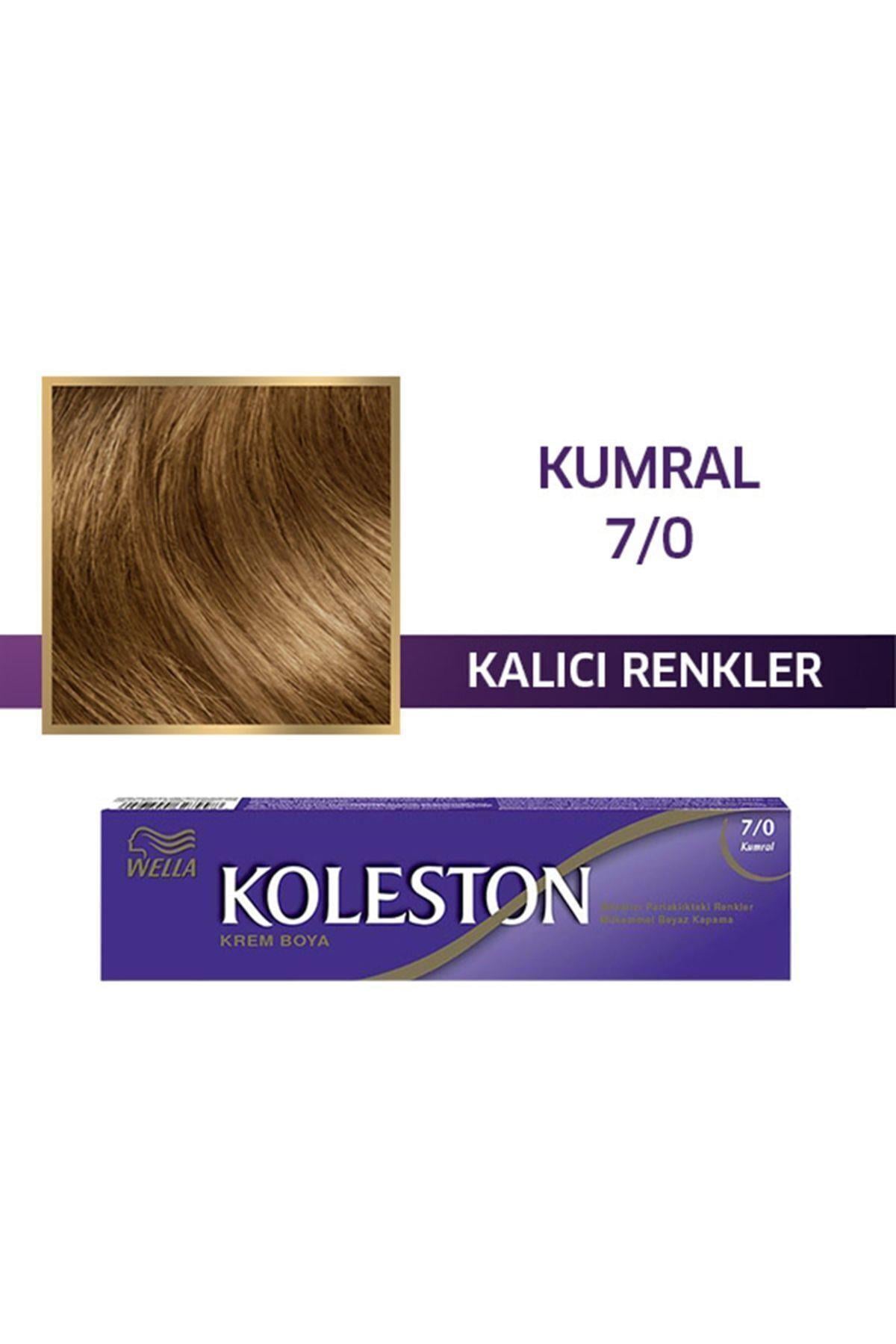 Wella Koleston Single Tüp Boya 7/0 Kumral