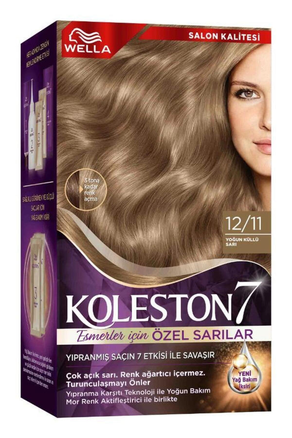 Wella Koleston Supreme Kit 12/11 Yoğun Küllü Sarı