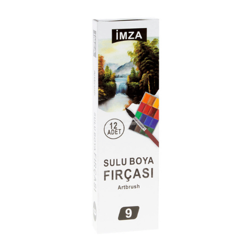İ̇mza Sulu Boya Firçasi No: 9