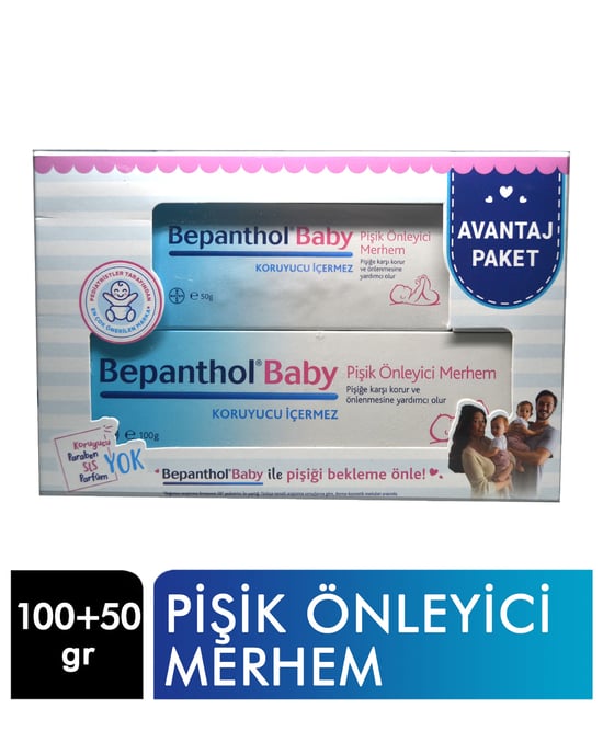 Bepanthol Baby Pişik Önleyici Bakım Kremi 100 + 50 Gr