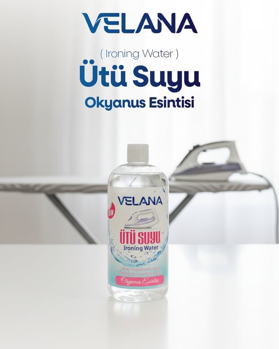 Velana Ütü Suyu Yumuşatıcılı Okyanus Kokulu 1000 Ml