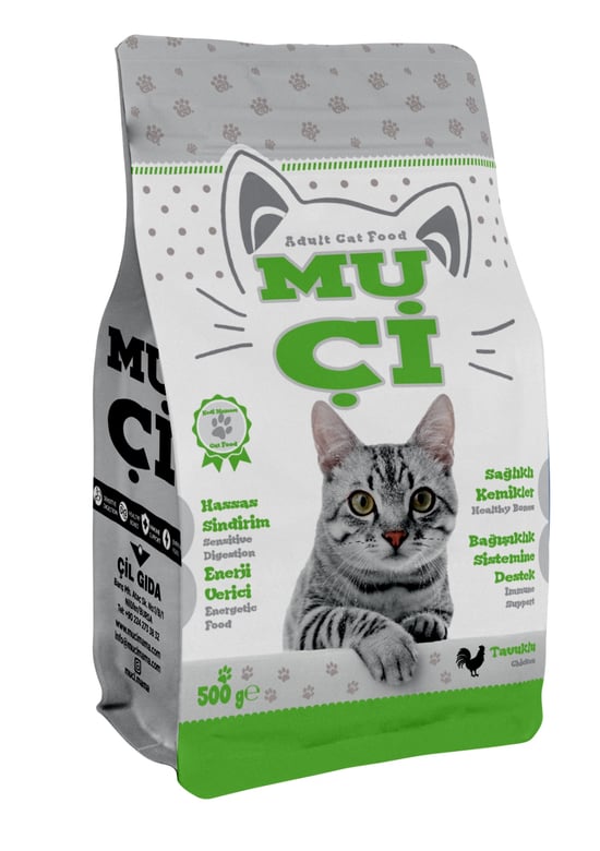 Happy Tavuklu Kuru Kedi Maması 500 g