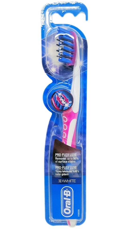 Oral-b Diş Fırçası Pro-flex 3 Boyutlu Beyazlık Luxe 40 Orta