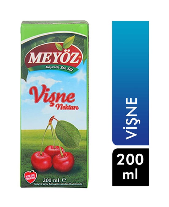 Meyöz Meyve Suyu 200 Ml Vişne