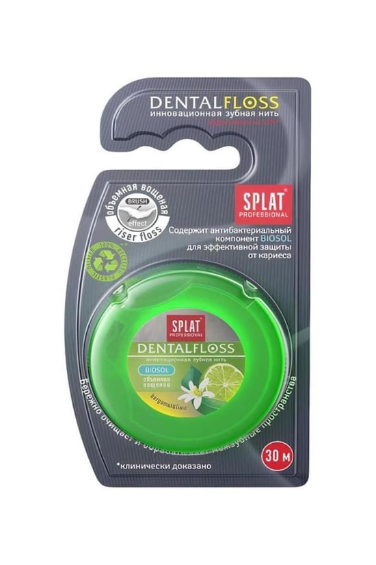 Splat Bergamot ve Limon Aromalı 30 M Diş İpi
