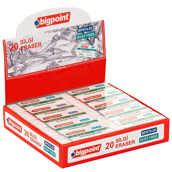 Bi̇gpoi̇nt Dust-free Si̇lgi̇ Beyaz Büyük Boy