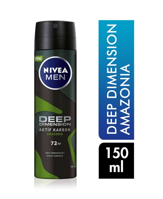 Nivea Erkek Deep Dimension Amazonia Deodorant 150 ml