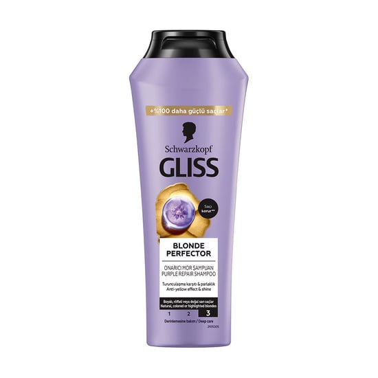Gliss Şampuan 250 ml Mor Turunculaşma Karşıtı