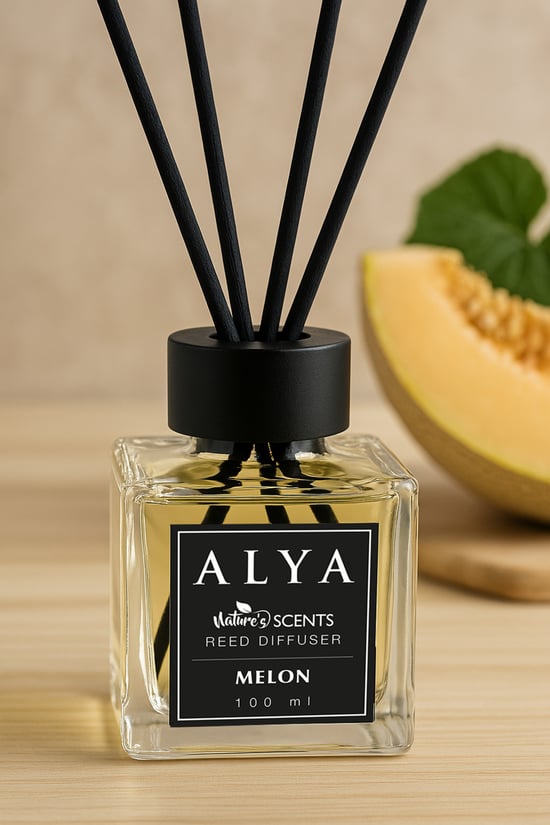 Alya Nature's Scents Melon Bambu Çubuklu Oda Kokusu- Kavun Kokusu