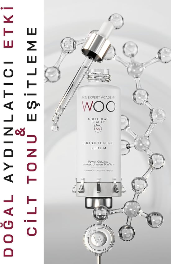 Woo Skin Expert Academy C Vitamini Aydınlatıcı ve Renk Ton Eşitleyic Serum 50ml Leke Karşıtı