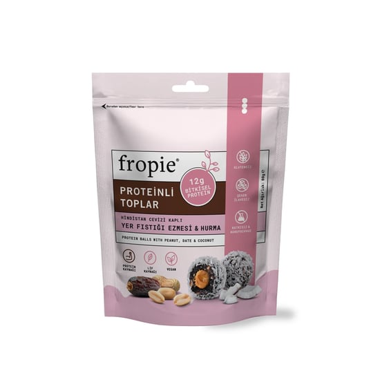 Fropie Yerfıstığı Ezmeli Protein Topları 80 Gr