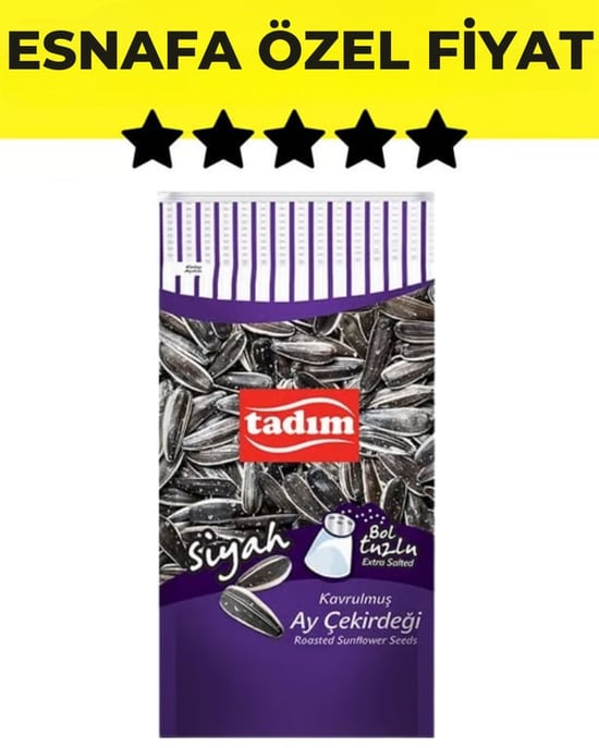 Tadım Bol Tuzlu Ayçekirdeği Kuruyemiş 180 Gr