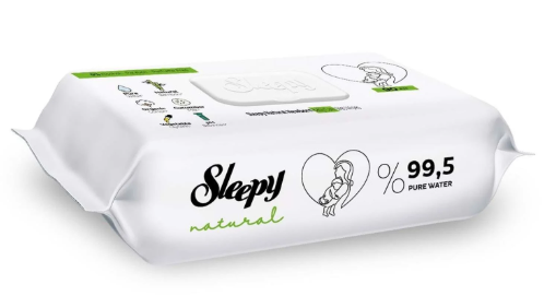 Sleepy Natural Yenidoğan İslak Bebek Bakım Havlusu
