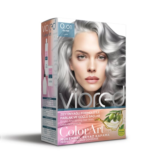 Viored Colorart Set Boya 0.01 Silver