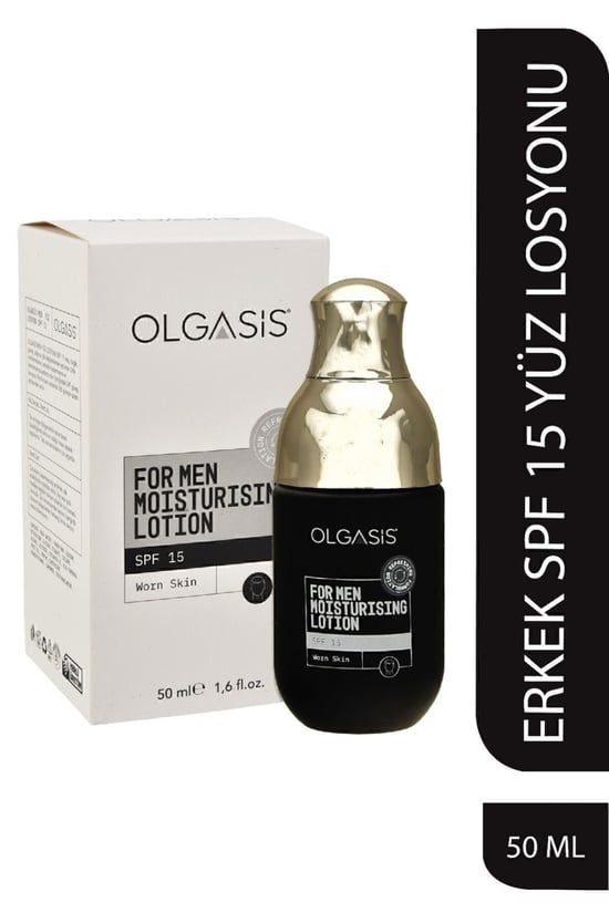Olgasis Formen Spf 15 Lotion Tıraş Sonrası Yenileyici & Nemlendirici Erkek Cilt Losyonu 50ml