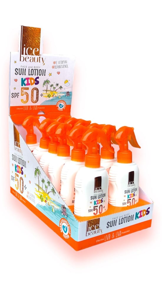 Ice Beauty Spf 50+ Çocuk Güneş Losyonu 200 Ml