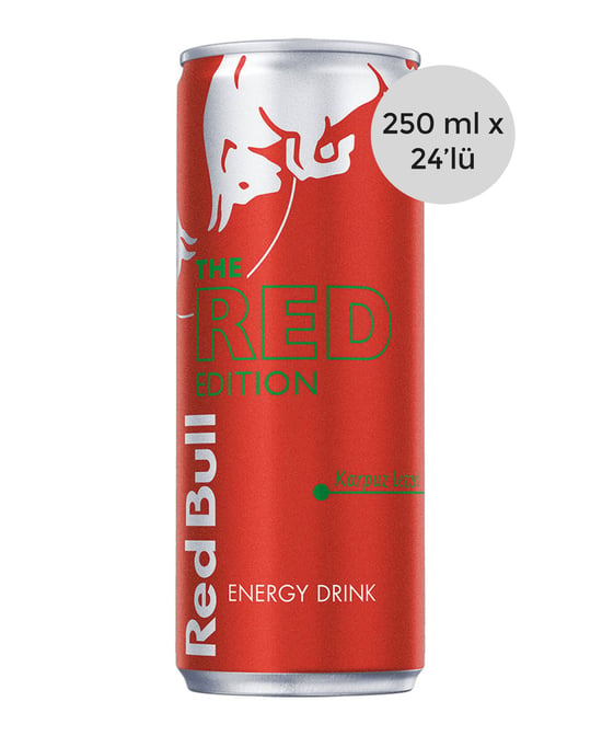 Red Bull Karpuz Aromalı Enerji İçeceği 250ml X 24'lü Paket