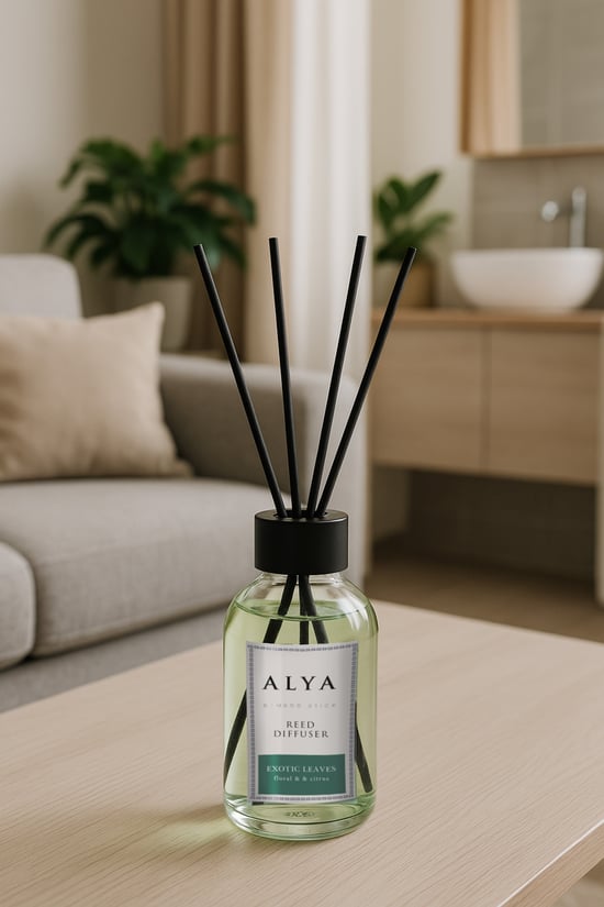 Alya Egzotic Leaves Bambu Çubuklu Oda Kokusu 100 Ml