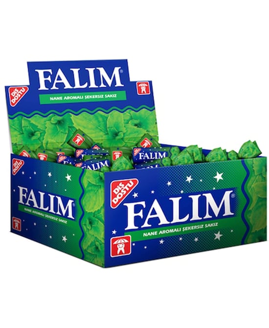 Falım Sakız 100'lü Paket Nane Aromalı