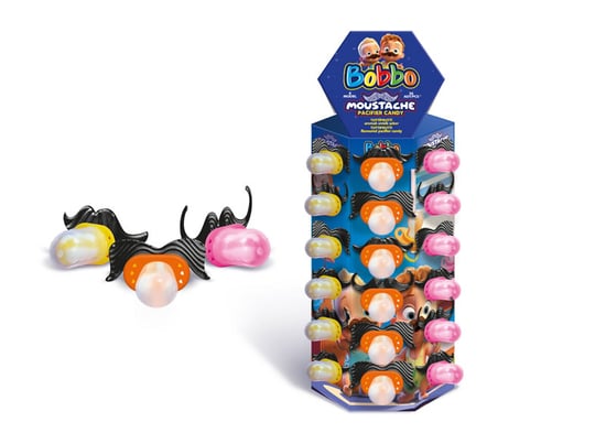 Bobbo Moustache Bıyık 15 Gr Diş Şeker