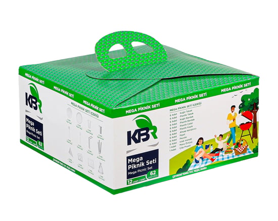 Kbr Mega Piknik Seti 12 Çeşit