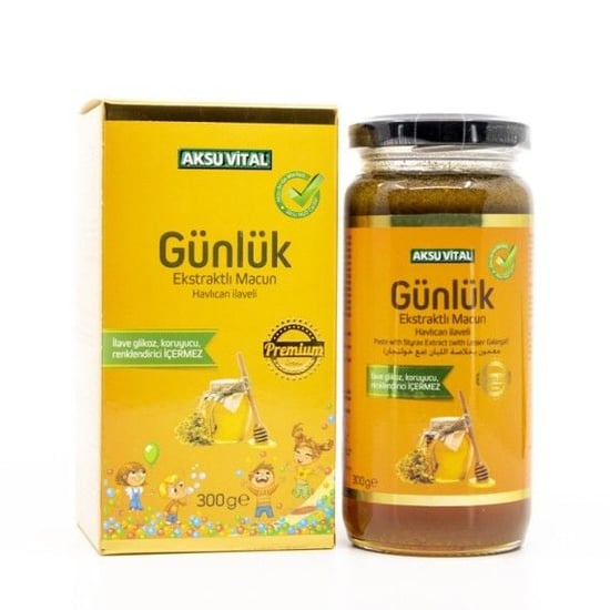 Aksuvital Günlük Ekstraktlı Çocuk Macunu 300 Gr