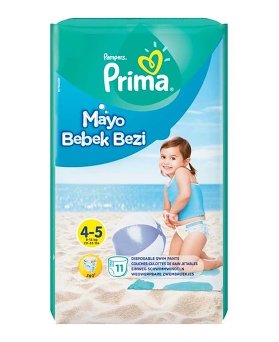 Prima Mayo Bebek Bezi 4-5 Beden 11 Adet Maxi Tekli Paket