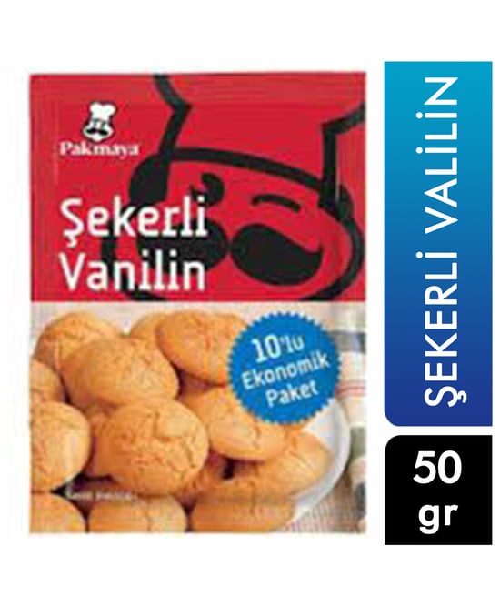 Pakmaya Şekerli Vanilin 10x5 Gr