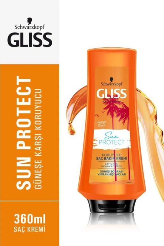 Gliss Schwarzkopf Güneşe Karşı Koruyucu Saç Kremi 360 Ml