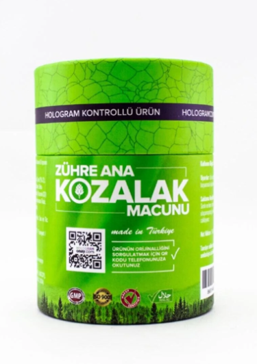 Zühre Ana Yeşil Kozalak Macunu 240 Gr