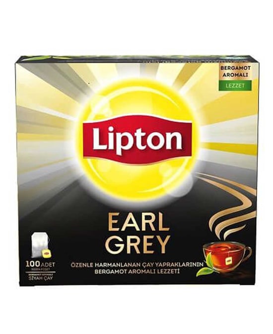 Lipton Earl Grey Bardak Poşet Çay 100'lü 200 gr