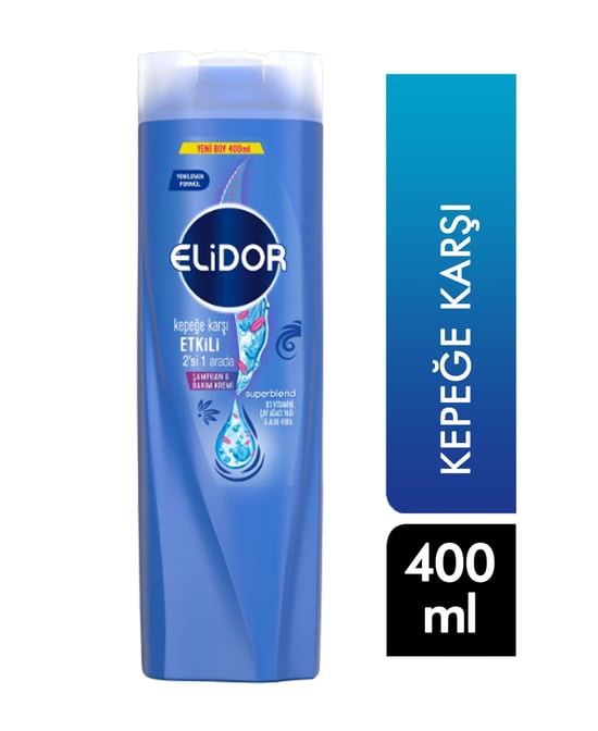 Elidor Şampuan Kepeğe Karşı 2si 1 Arada 400 Ml