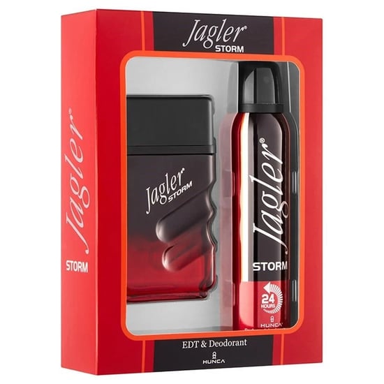Jagler Set Storm Erkek Parfüm 90ml Edt 150ml Deodorant Gofre