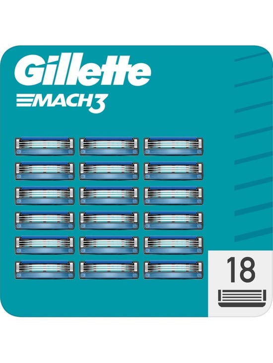 Gillette Mach 18li Yedek Bıçak Karton Paket