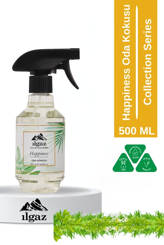 Ilgaz Happiness Sprey Oda Kokusu | Collection Series Okyanus Esintisi Kokusu - 500 ml