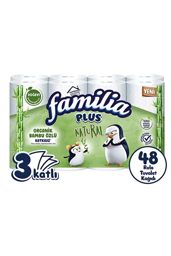Familia Natural 48 Rulo Tuvalet Kağıdı