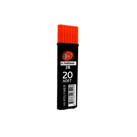 U-4 Mini Kalem Ucu 0.7x60mm 24'lü