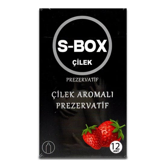 S-box Çilek Aromalı Prezervatif 12li