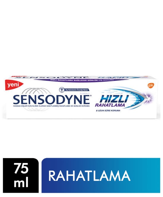 Sensodyne Diş Macunu 75 Ml Hızlı Koruma ve Rahatlama
