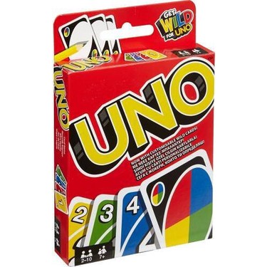 Uno Oyun Kartı Kırmızı