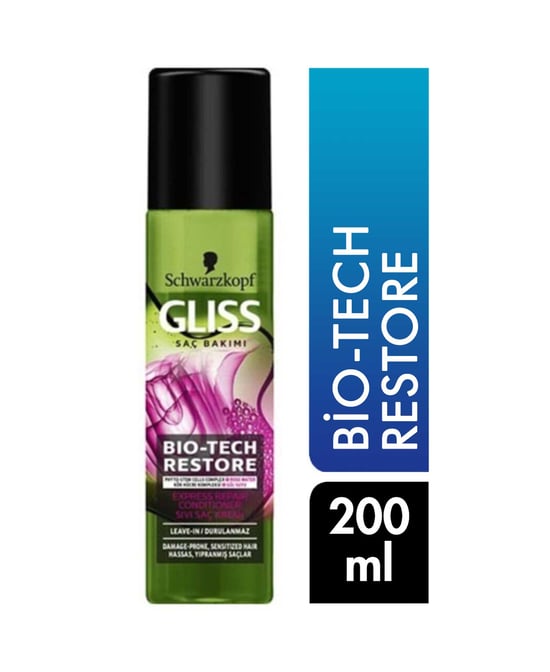 Gliss Bio-Tech Restore Sıvı Saç Kremi 200 ml