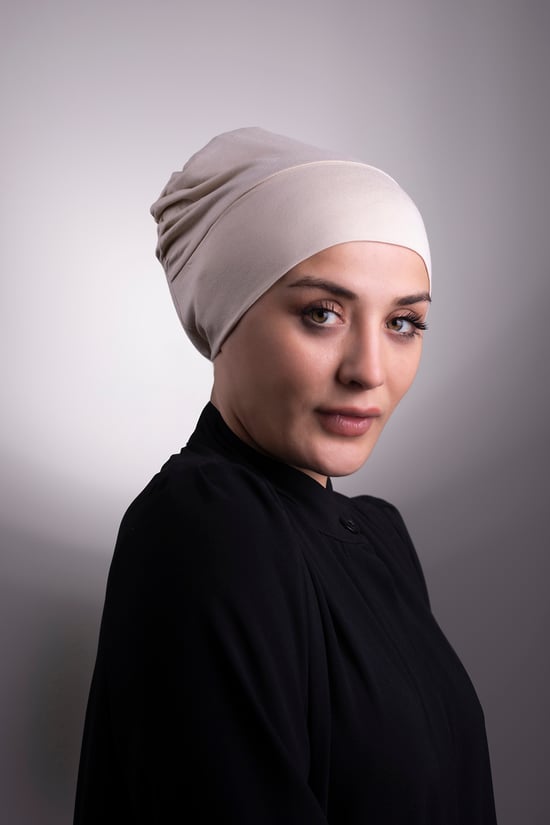 Hürrem Bone Bej Pratik Hazır Geçmeli İç Bone Viskon Kumaş Dikişsiz 3003_12