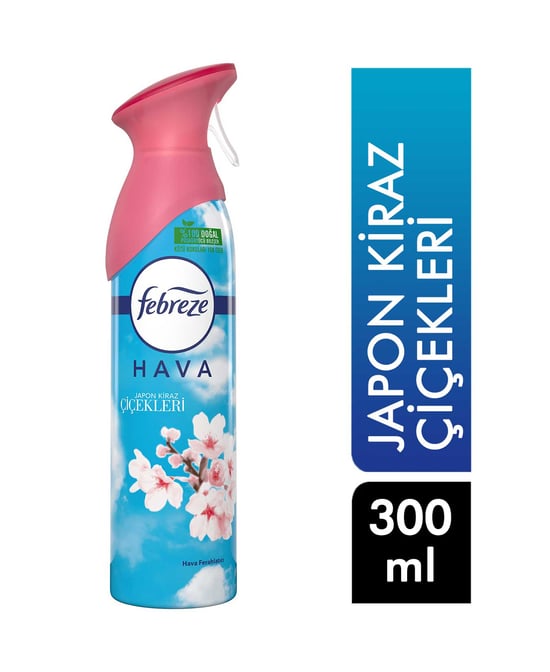 Febreze Oda Kokusu Aerosol Sprey 300 Ml Japon Kiraz Çiçekleri