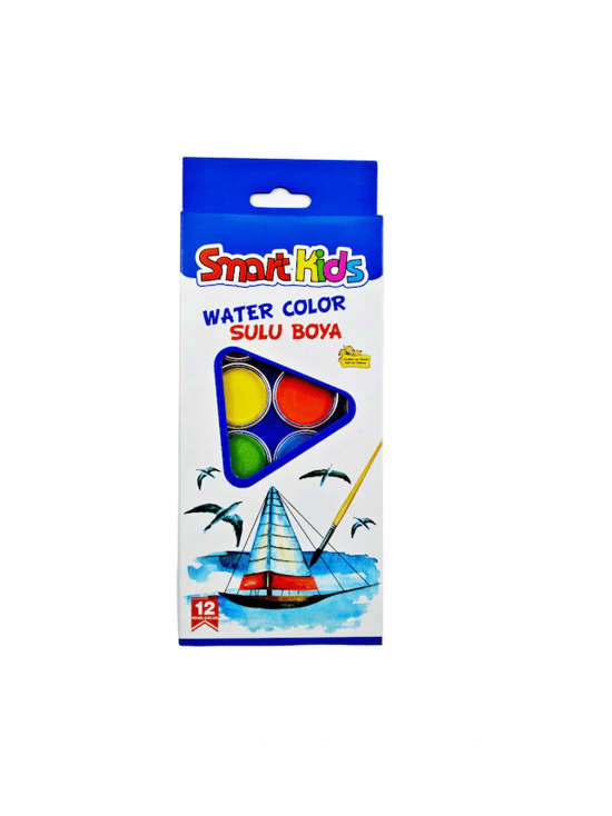Smart Kids Sulu Boya 12 Renk -3566