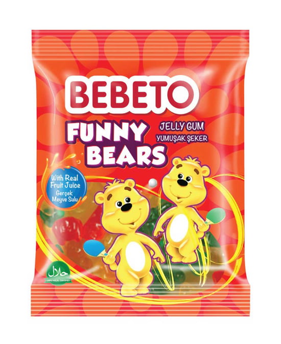 Bebeto Sevimli Ayıcık Şekerleme 80 Gr