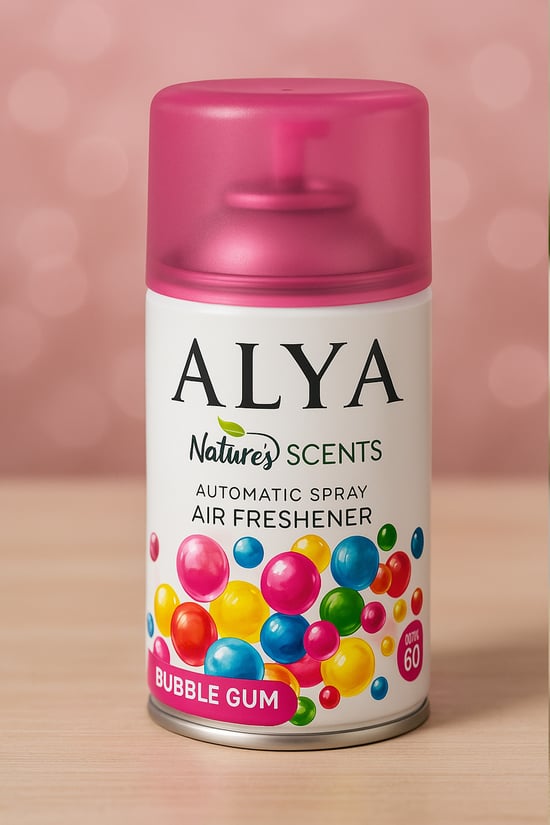 Alya Nature's Scents Bubble Gum Oda Kokusu Yedek Makine Spreyi 250 Ml