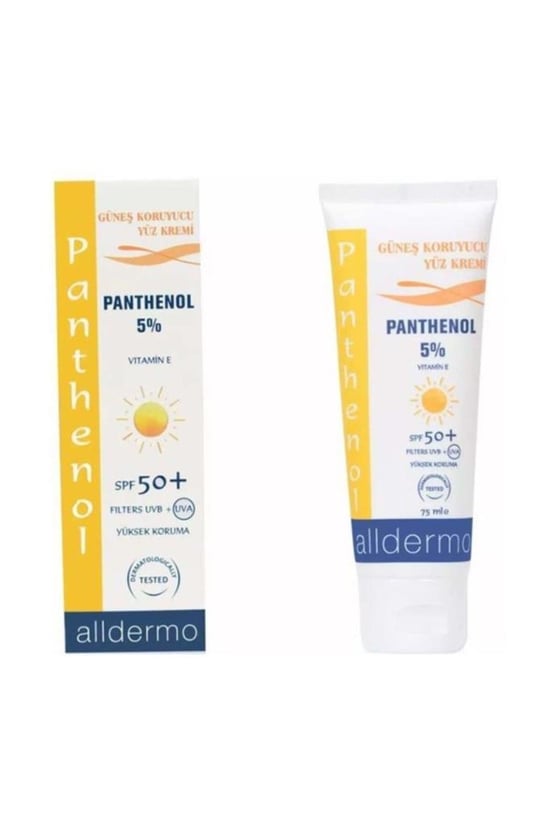 Alldermo Güneş Koruyucu Yüz Kremi SPF50 75ml