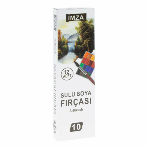 İ̇mza Sulu Boya Firçasi No: 10