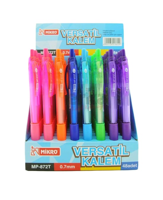 Mikro 872t 48'li Paket Versatil Kalem Standlı 0.7 Mm