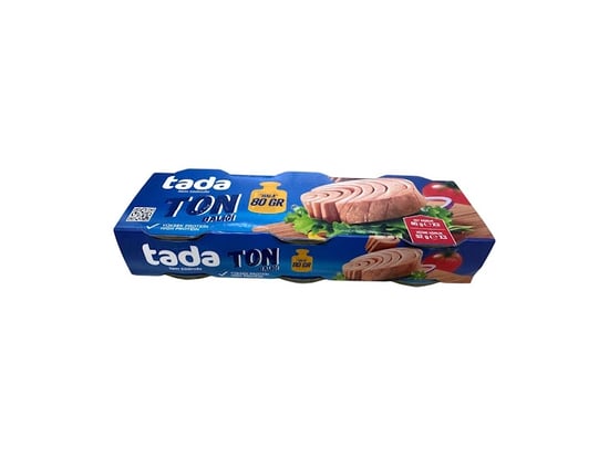 Tada Ayçiçek Yağlı Ton Balığı 80*3g
